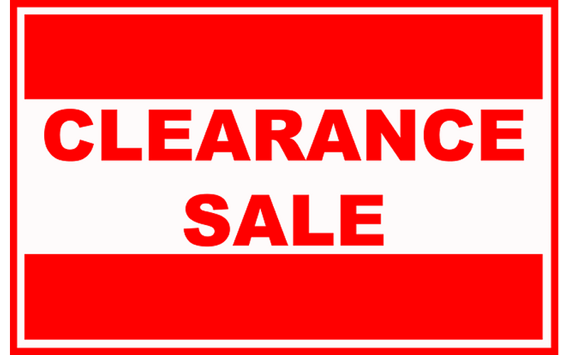 Clearance (image for) Clearance