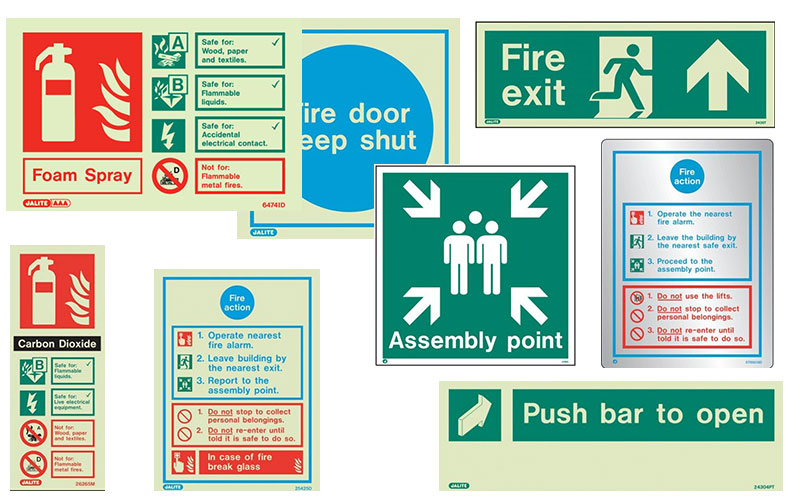 Fire Safety Signs (image for) Fire Safety Signs